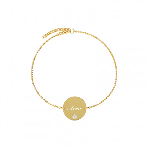 ROUND CRYSTAL BRACELET